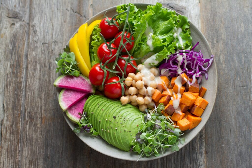 The Best and Worst Foods for Your Oral Microbiome 2 Healthy fresh vegetables and foods that support oral microbiome health